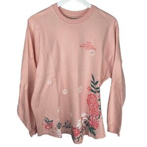 Disney Spirit Jersey Garden Party Minnie Mouse Long Sleeve T Shirt - Women's e M